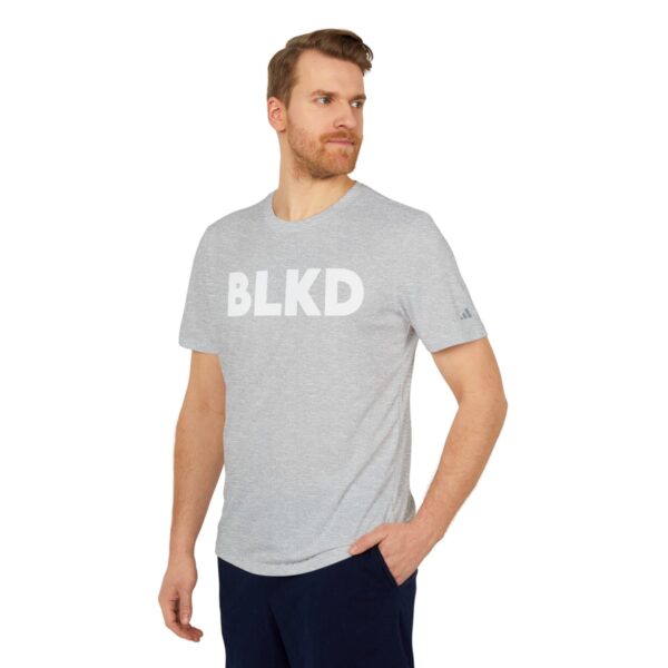 adidas® QOS BLKD Fitness Dick In My Belly Unisex Sport T-shirt - Image 17