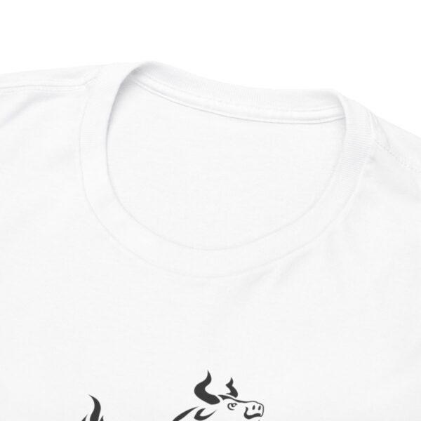 Snowbunny Slayer Black Bull Heavy Cotton Tee - Image 9