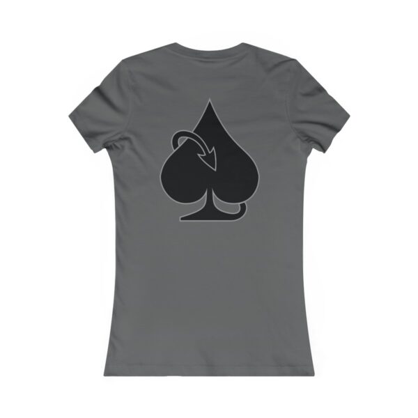 QOS Card Devil Tail Women's Favorite Tee - Image 24