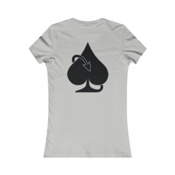 QOS Card Devil Tail Women's Favorite Tee - Image 20