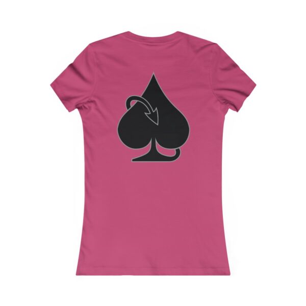 QOS Card Devil Tail Women's Favorite Tee - Image 30