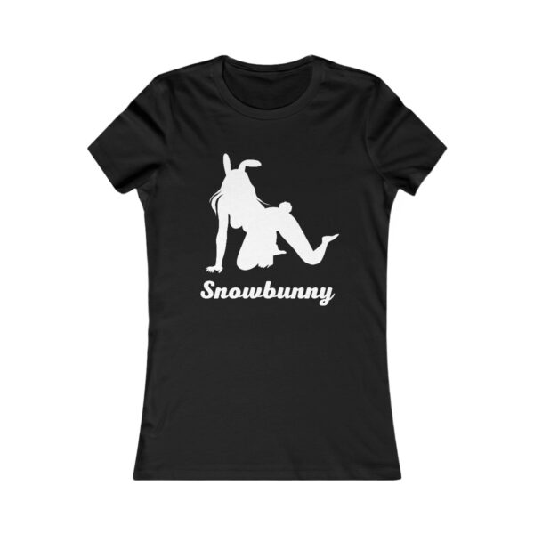 Snowbunny Hands And Knees Women's Favorite Tee