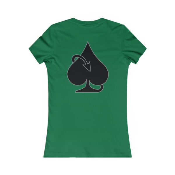 QOS Card Devil Tail Women's Favorite Tee - Image 16