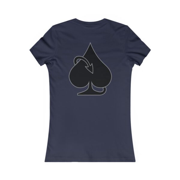 QOS Card Devil Tail Women's Favorite Tee - Image 26