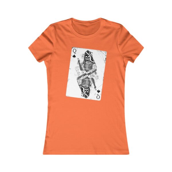 QOS Card Devil Tail Women's Favorite Tee - Image 3