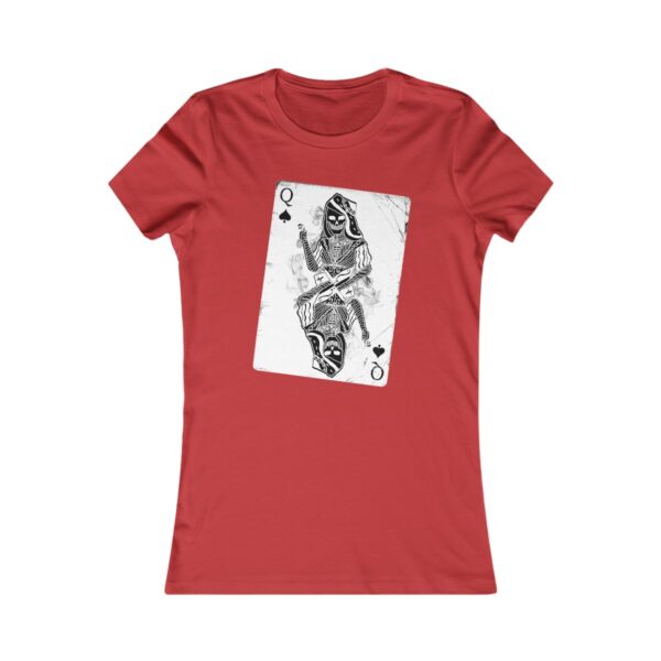 QOS Card Devil Tail Women's Favorite Tee - Image 33