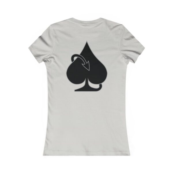 QOS Card Devil Tail Women's Favorite Tee - Image 10