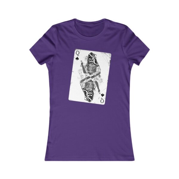 QOS Card Devil Tail Women's Favorite Tee - Image 27