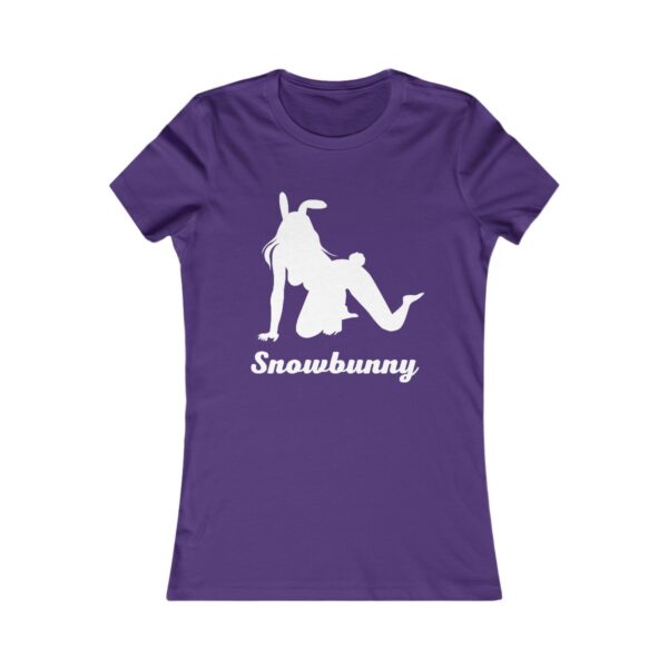 Snowbunny Hands And Knees Women's Favorite Tee - Image 7