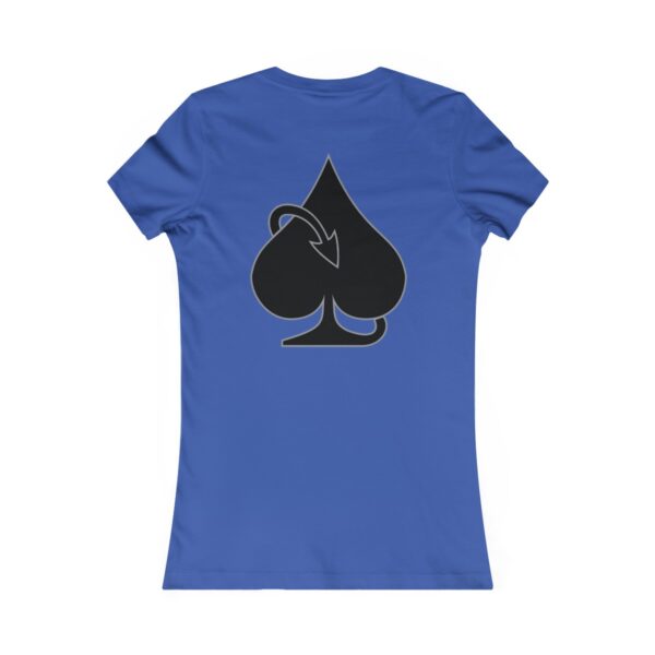 QOS Card Devil Tail Women's Favorite Tee - Image 22