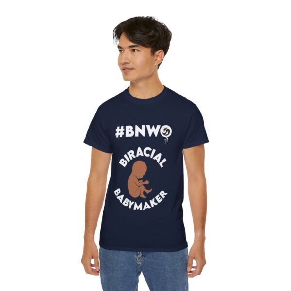 QOS BNWO Biracial Babymaker Snowbunny Unisex Ultra Cotton Tee - Image 18