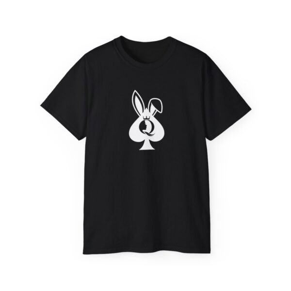 QOS Snowbunny Spade Unisex Ultra Cotton Tee - Image 2