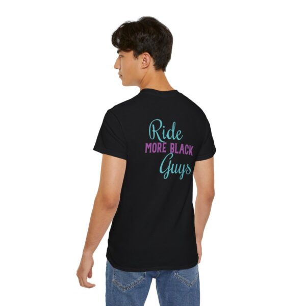 BLKD Ride More Black Guys Unisex Ultra Cotton Tee - Image 8