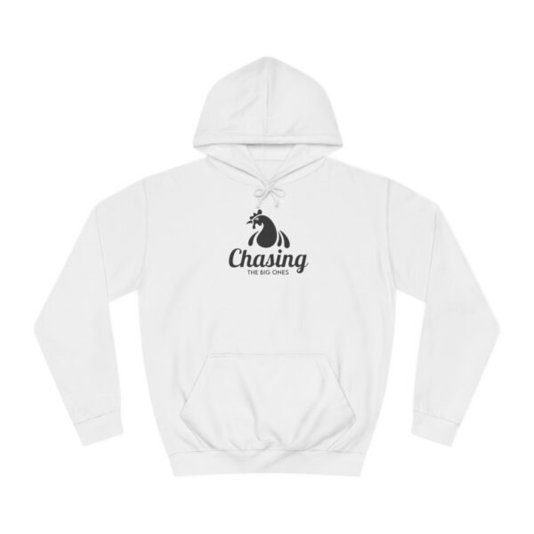 QOS BBC Chasing The Big Ones Unisex College Hoodie - Image 2