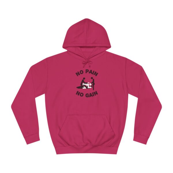 QOS BBC Gangbang No Pain No Gain Unisex College Hoodie - Image 22