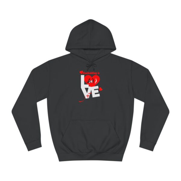 QOS BBC Cuckolding Is Love Unisex College Hoodie - Image 6