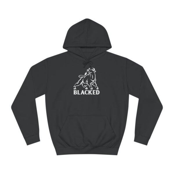 QOS BBC BLACKED Bull Unisex College Hoodie - Image 6