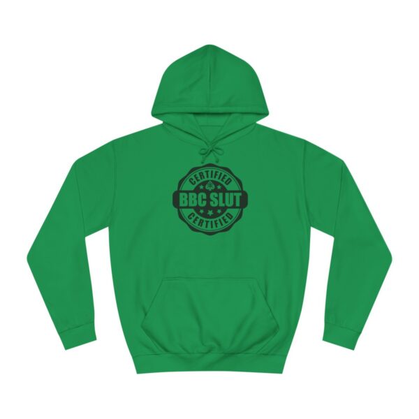 QOS BBC Certified BBC Slut Unisex College Hoodie - Image 18