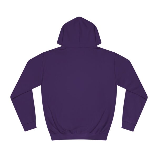 Purple Cosmic Snowbunny Unisex College Hoodie - Image 3