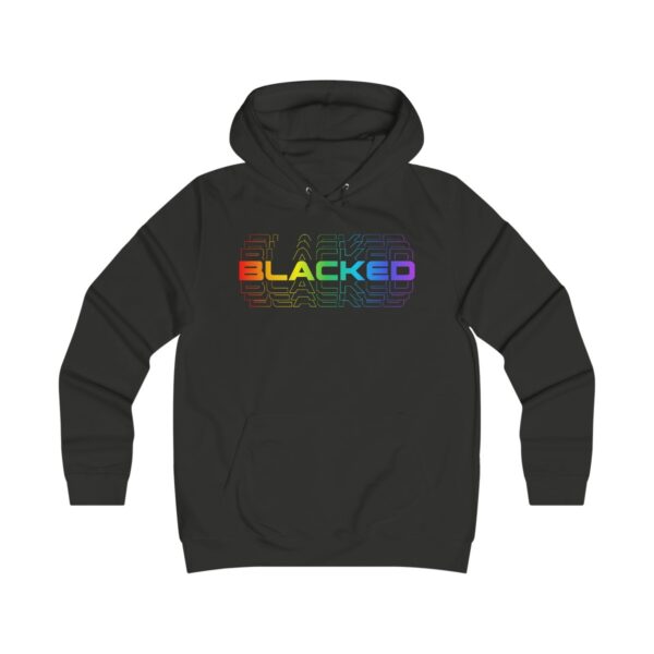 Blacked 3D Girlie College Hoodie