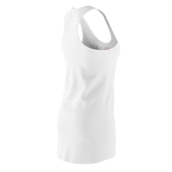 QOS Crown Cuckold Antlers Women's Cut & Sew Racerback Dress - Image 5