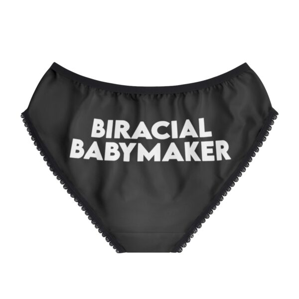 QOS Black Owned Uterus Barcode Biracial Babymaker Panties - Image 2