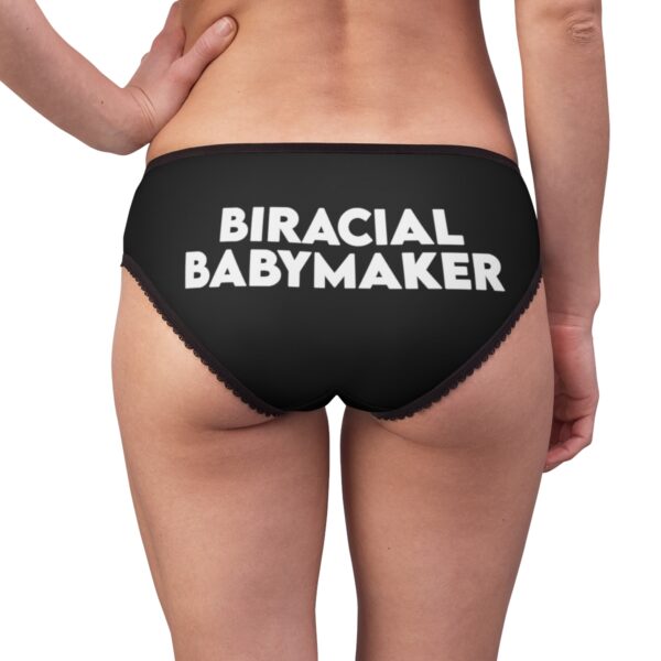 QOS Black Owned Uterus Barcode Biracial Babymaker Panties - Image 5