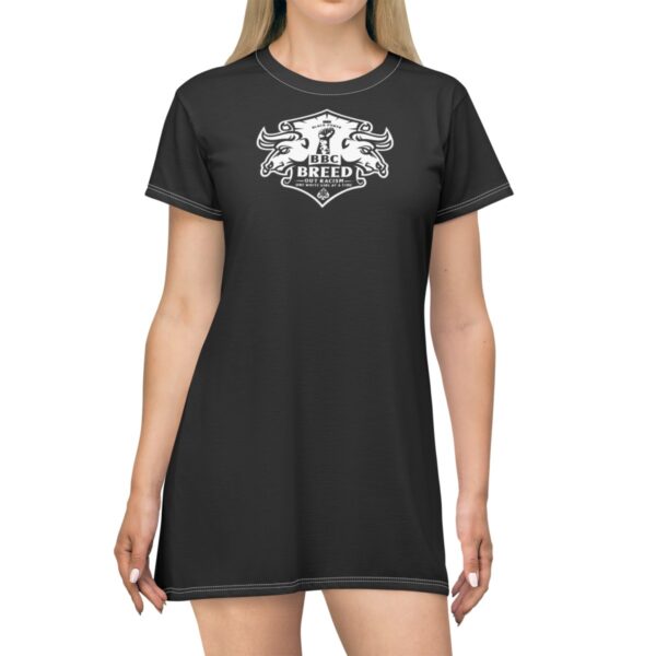 QOS BNWO Breed Out Racism Black Power T-Shirt Dress