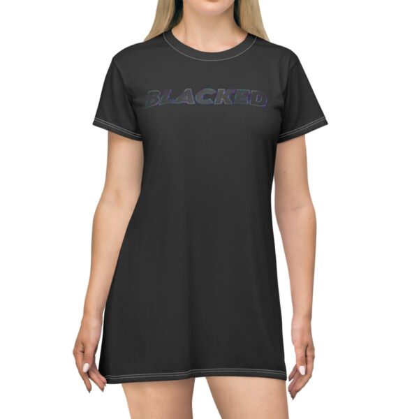 BLACKED Stealth No Panties On For BBC Only T-Shirt Dress