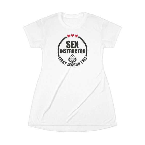 QOS Sex Instructor T-Shirt Dress - Image 2