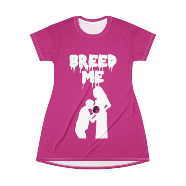 QOS Breed Me Cuckold T Shirt Dress - Image 2