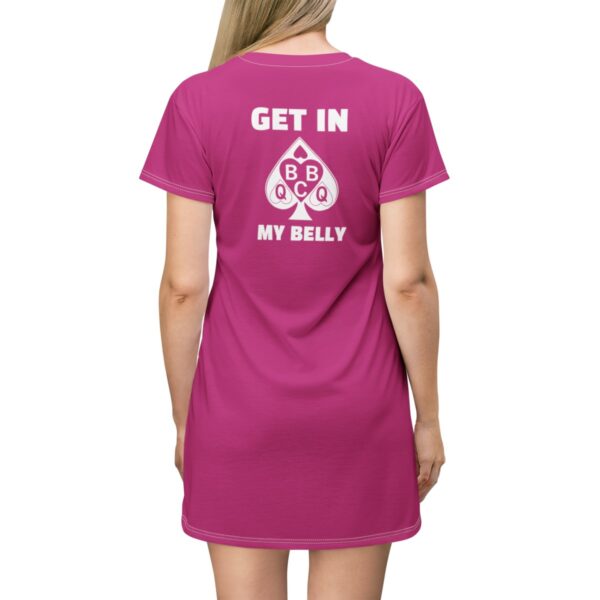 QOS Breed Me Twins Get In My Belly T Shirt Dress - Image 3