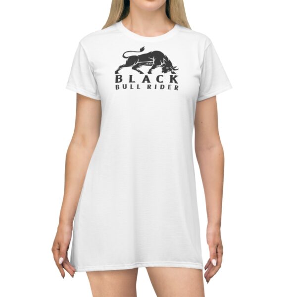 QOS BBC Black Bull Rider T-Shirt Dress