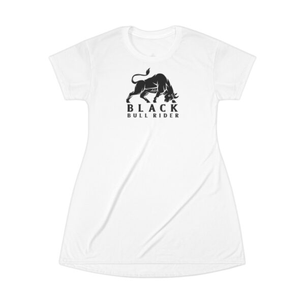 QOS BBC Black Bull Rider T-Shirt Dress - Image 2