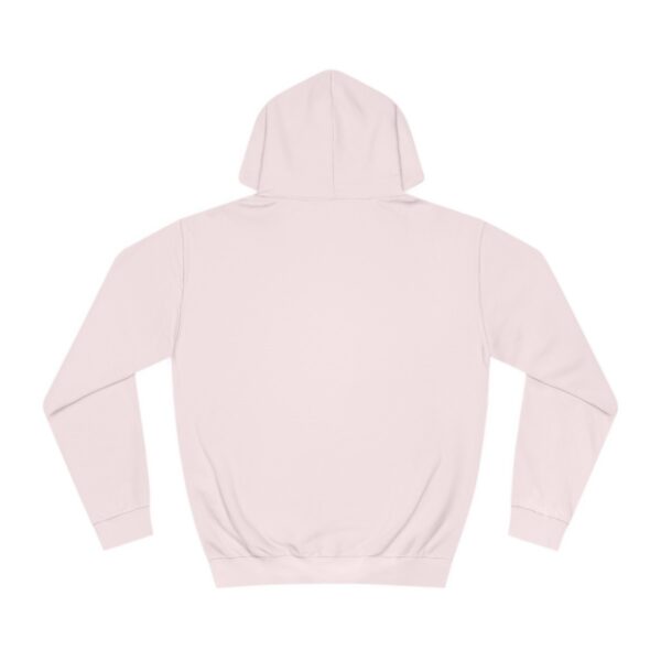 Snowbunny Baby Pink Unisex College Hoodie - Image 3