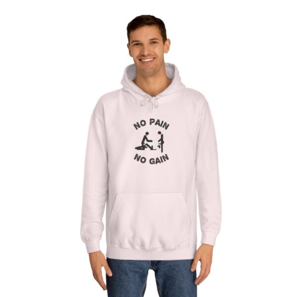 QOS BBC Gangbang No Pain No Gain Unisex College Hoodie - Image 20