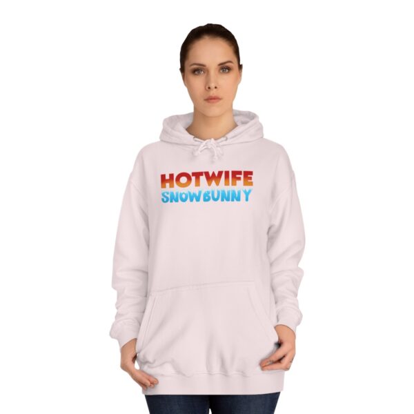 Hotwife Snowbunny College Hoodie - Image 53