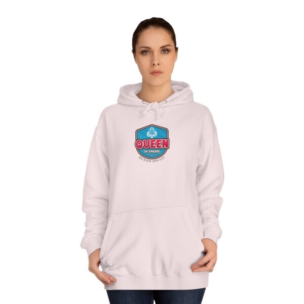 QOS BBC Slut Badge Of Honor Hoodie Unisex College Hoodie - Image 5