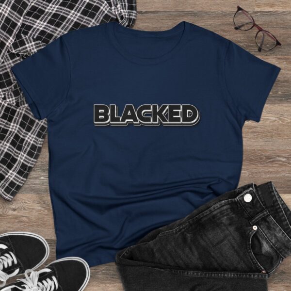 Blacked Women's Cotton Tee - Image 21