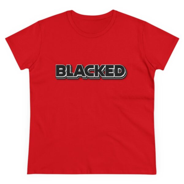 Blacked Women's Cotton Tee - Image 47