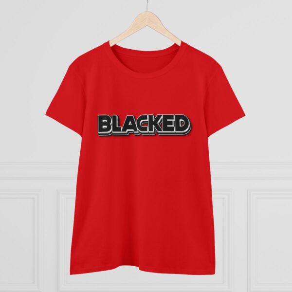 Blacked Women's Cotton Tee - Image 49