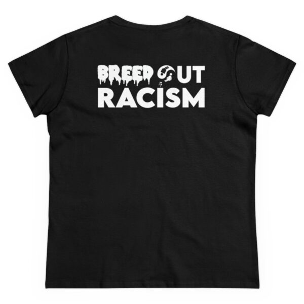 BNWO Supporter Breed Out Racism YinYang Midweight Cotton Tee - Image 2