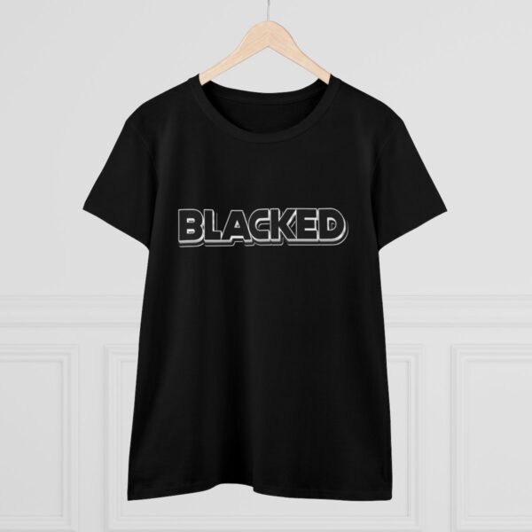 Blacked Women's Cotton Tee - Image 4