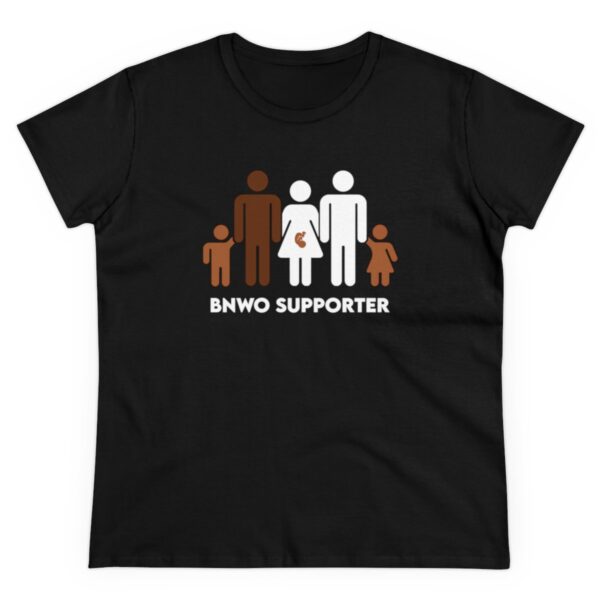 BNWO Supporter Breed Out Racism YinYang Midweight Cotton Tee