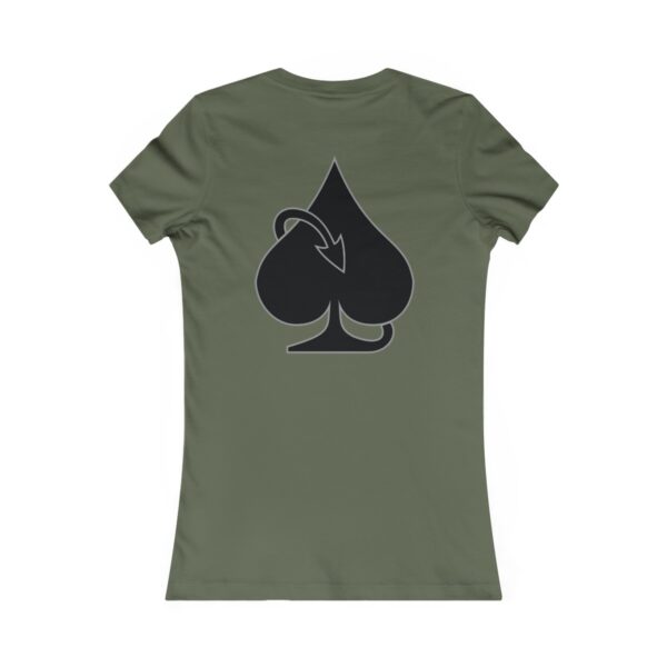 QOS Card Devil Tail Women's Favorite Tee - Image 14