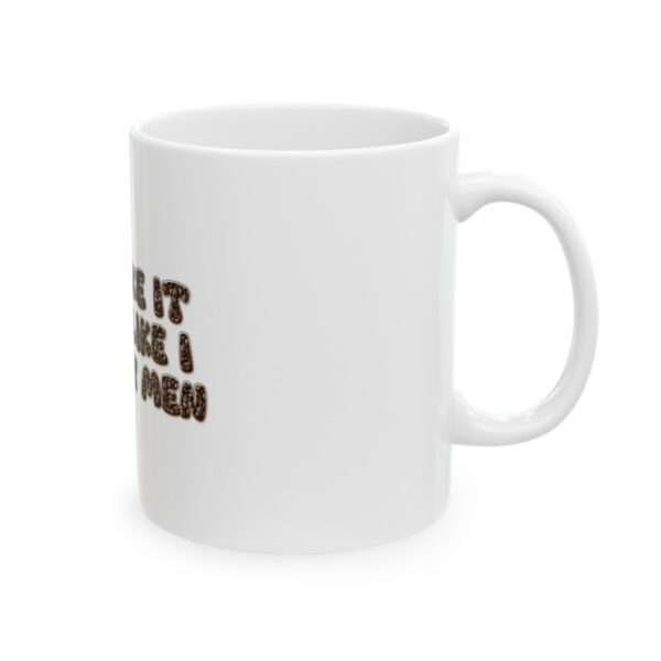 QOS Take It Black Coffee Text Ceramic Mug 11oz - Image 4