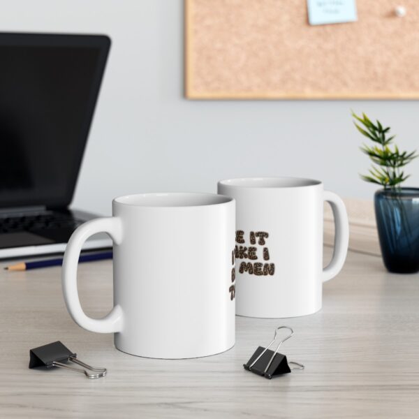 QOS Take It Black Coffee Text Ceramic Mug 11oz - Image 6