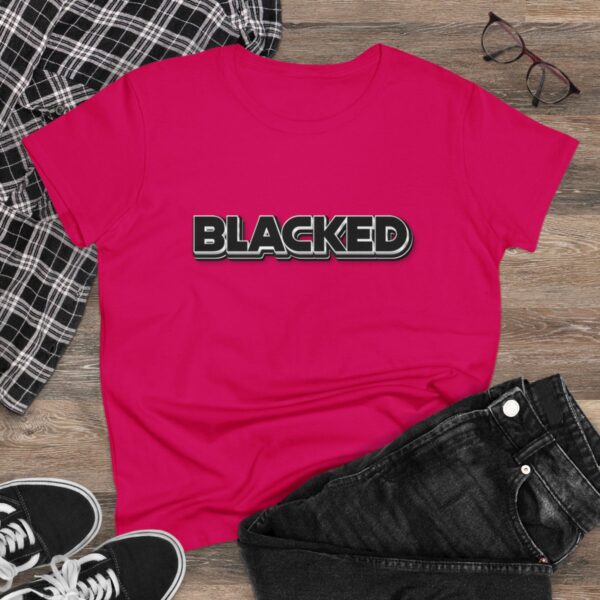 Blacked Women's Cotton Tee - Image 41