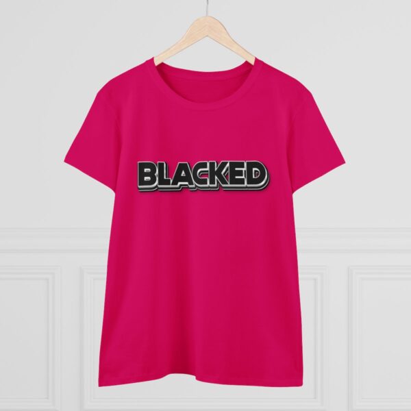 Blacked Women's Cotton Tee - Image 44