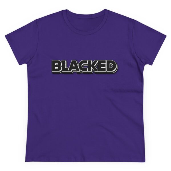 Blacked Women's Cotton Tee - Image 27